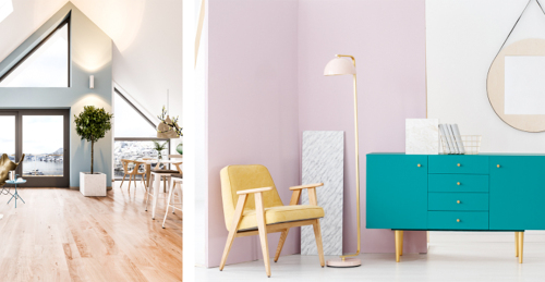 Aparte kleurvlakken en accenten in je interieur