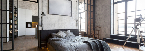 Industrieel Slaapkamer