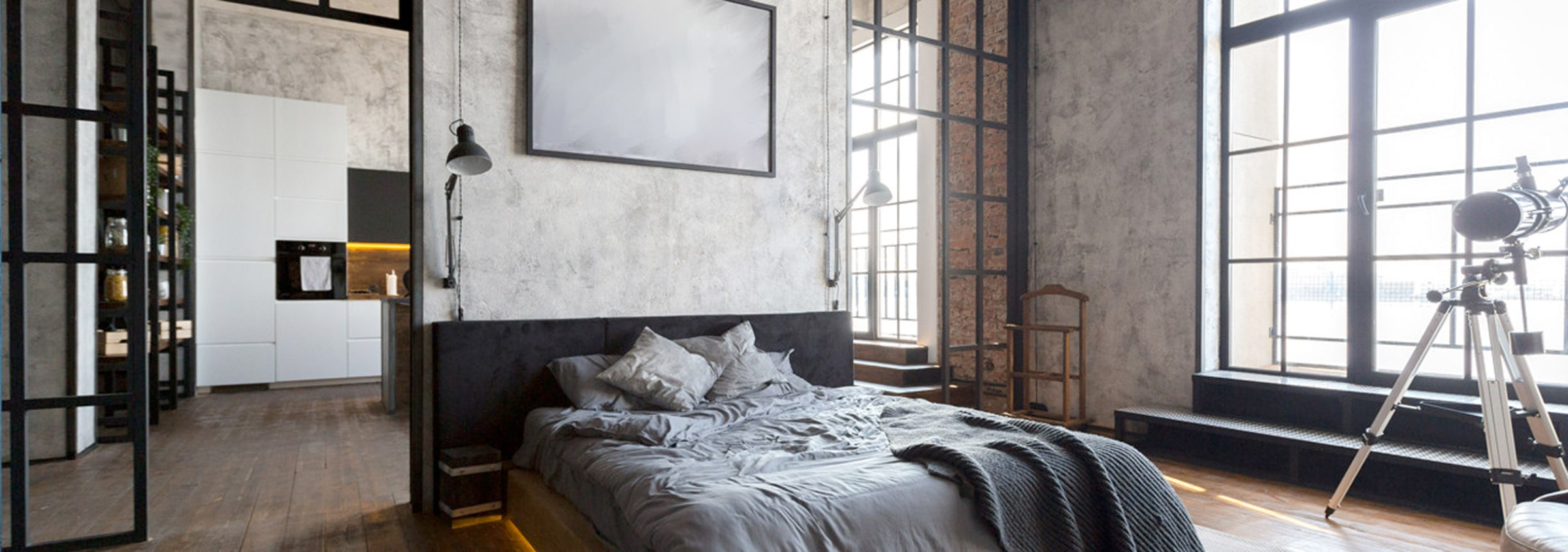 Industrieel Slaapkamer